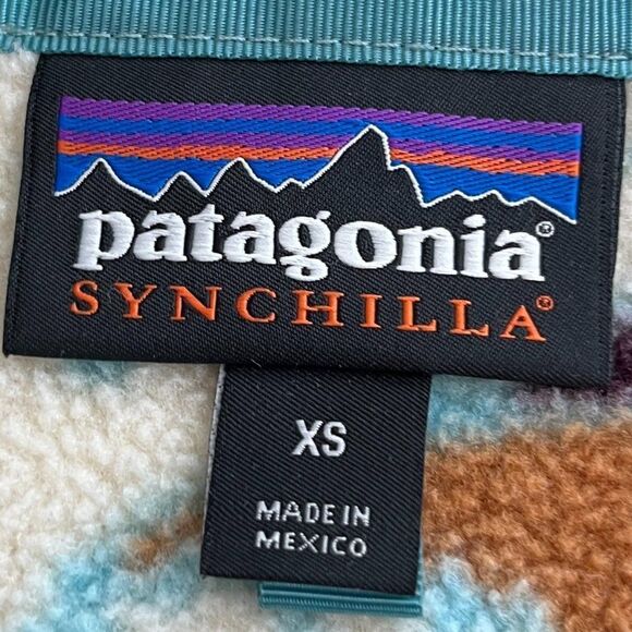PATAGONIA Synchilla Snap-T Pullover Moon Owl XS - Picture 14 of 14